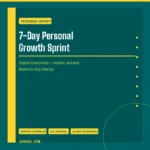 7-Day Personal Growth Sprint – Digital Download | Jogoka