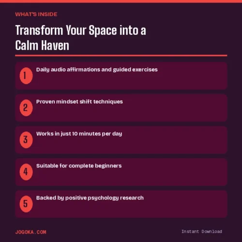 Transform Your Space into a Calm Haven – What's Inside | Jogoka
