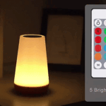 13-color changing LED night light with RGB remote control