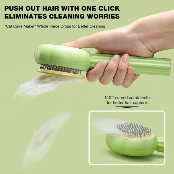 Buy Self-Cleaning Grooming Brush for Long/Short Hair Pets Online | Jogoka