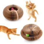 Buy Magic Foldable Cat Scratch Board with Bell Online | Jogoka