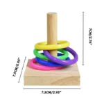 Buy Colorful Parrot Puzzle Toy Set Online | Jogoka