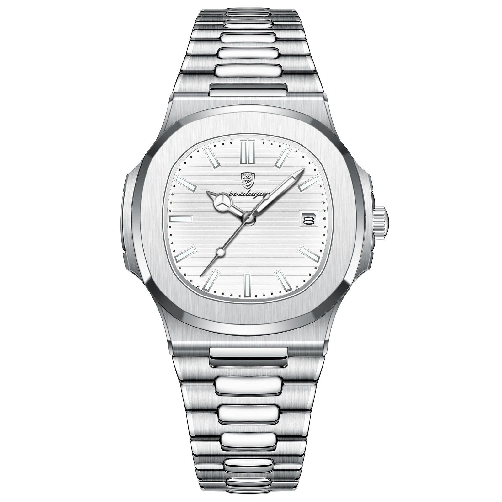 Silver/white