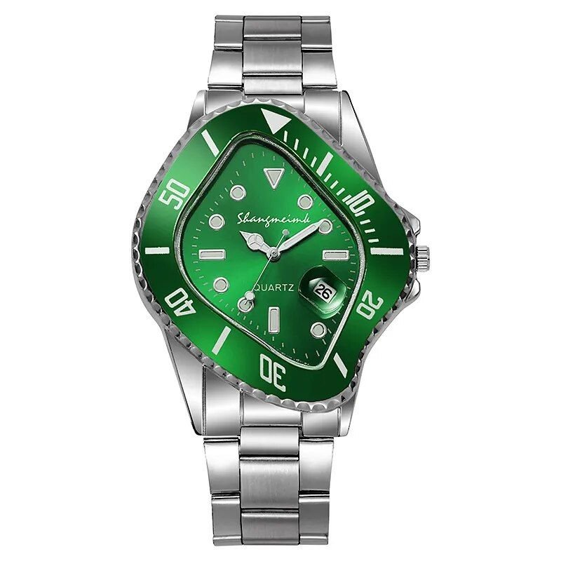 Unique Twisted Shape Men's Quartz Wristwatch - Image 2