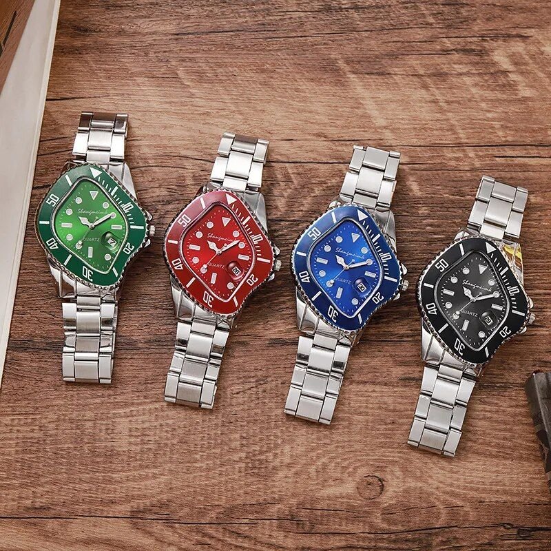 Unique Twisted Shape Men's Quartz Wristwatch - Image 7