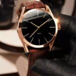 Buy Luxurious Quartz Men's Wristwatch: Leather Strap, Waterproof & Business-Casual Design Online | Jogoka