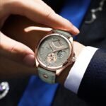 Buy Ultra Thin Luxury Waterproof Sport Watch with Leather Strap and Calendar Feature Online | Jogoka