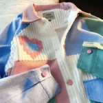 Buy Korean Style Y2K Fashion Patchwork Jacket for Women Online | Jogoka