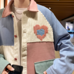 Buy Korean Style Y2K Fashion Patchwork Jacket for Women Online | Jogoka