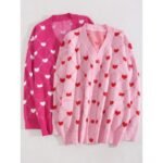 Buy Pink Winter Knit Cardigan for Women Online | Jogoka