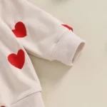 Buy Toddler Heart Embroidery Outfit Set 6M-4T Online | Jogoka