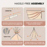 Buy Kids Play Teepee Tent Online | Jogoka