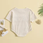 Buy Unisex Baby Summer Heart Pattern Bodysuit Online | Jogoka