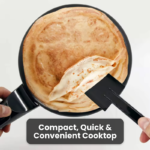Buy Portable Electric Crepe Maker with Non-Stick Coating and Automatic Temperature Control Online | Jogoka