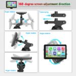 Buy Universal 7-inch Touchscreen Car MP5 Player with Wireless Apple CarPlay & Android Auto Online | Jogoka