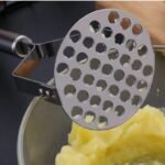 Buy Multi-Purpose Stainless Steel Potato Masher and Vegetable Press Online | Jogoka