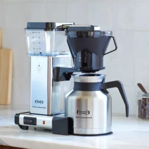 Buy 32 oz Polished Silver Thermal Drip Coffee Machine Online | Jogoka