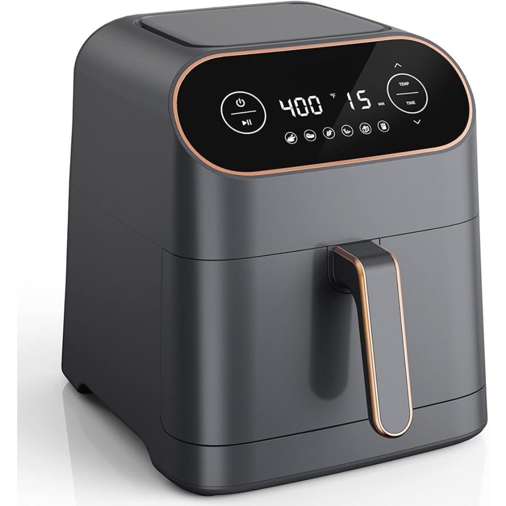 Extra-Large 9-Quart 6-in-1 Air Fryer Oven with LCD Touch Control