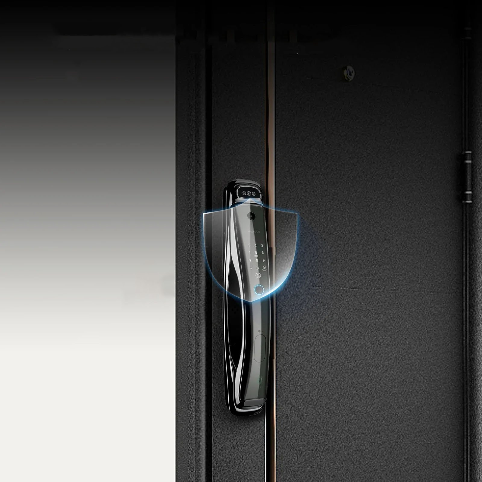 WiFi Smart Security Door Lock with 3D Face Recognition