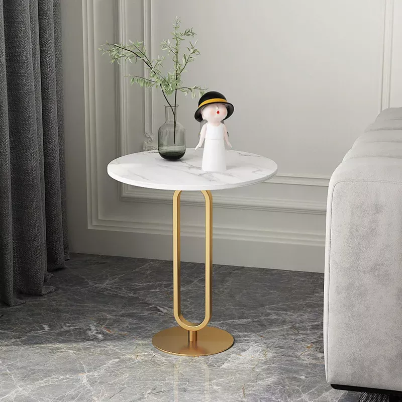 Buy Chic Nordic-Inspired Slate Round Side Table for Modern Homes Online | Jogoka