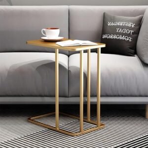 Buy Luxe Marble-Top Iron Side Table Online | Jogoka