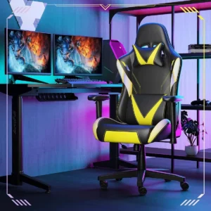Buy Ergonomic Gaming Chair with Adjustable Armrest and Lumbar Support Online | Jogoka