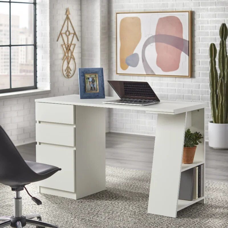 Multi-Functional Como Writing Desk with Spacious Storage