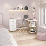 Contemporary L-Shape Home Office Desk