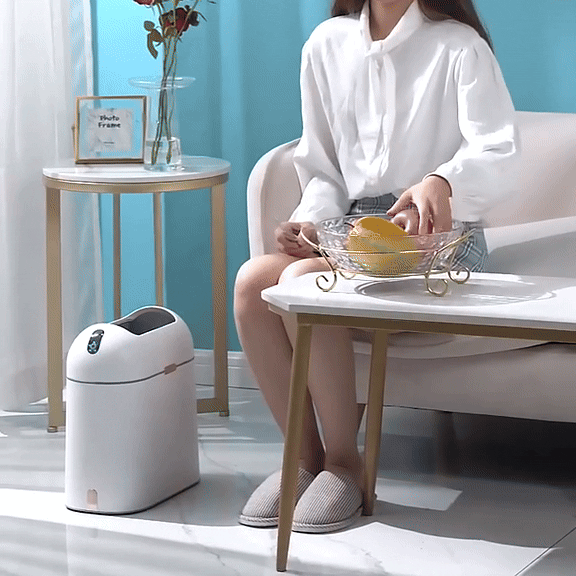 Buy 9L Smart Sensor Trash Can – Eco-Friendly, Touchless Waste Bin for Bathroom & Kitchen Online | Jogoka