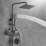 Thermostatic Digital Display Rainfall Shower Set - Eco-Friendly Hydro-Power
