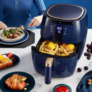 Buy 6.5L Smart LCD Fully Automatic Air Fryer - Touch Control, Multi-functional Cooking Companion Online | Jogoka