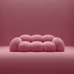 Buy Modern Nordic Plush Sofa Chair Online | Jogoka
