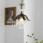 French Retro Crystal Chandelier