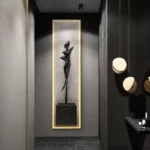 Contemporary LED Wall Lamp with Abstract Art Design for Versatile Home Decor