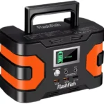 150W Solar Power Station 166Wh 110V Portable Generator for Camping and Emergency Backup