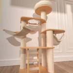 Wooden Cat Tower for Big Cats