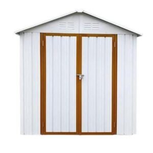 Buy Sturdy 6x4 FT Metal Outdoor Storage Shed for Garden, Bike, and Tools Online | Jogoka