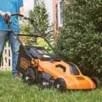 Powerful Electric Lawn Mower with 20-Inch Deck