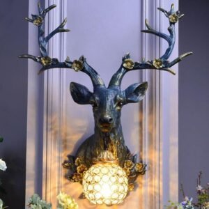 Buy Luxury Vintage Deer Wall Lamp Online | Jogoka