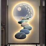 Modern Nordic LED Wall Sconce - Luxury Acrylic Art Light for Living Rooms and Bedrooms