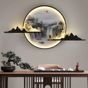 Buy Modern Chinese-Style LED Wall Sconce - Creative Indoor Picture Lamp Online | Jogoka