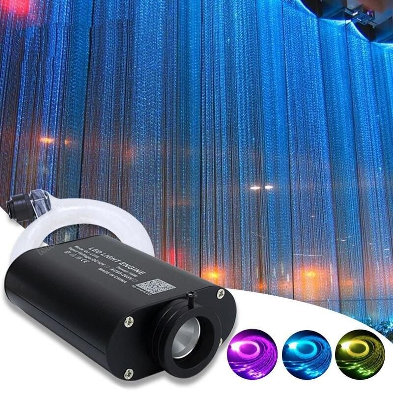 16W RGBW Sensory Curtain Fiber Optic Light with Bluetooth Control