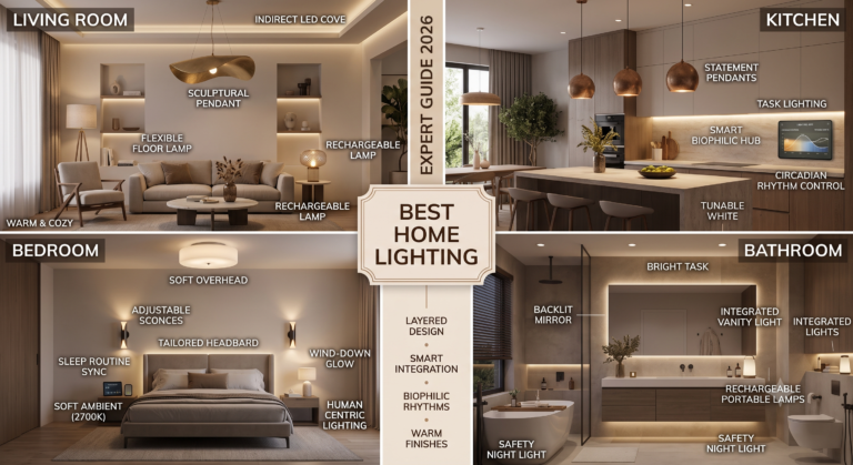 Best Home Lighting for Every Room Expert Guide 2026 | Jogoka