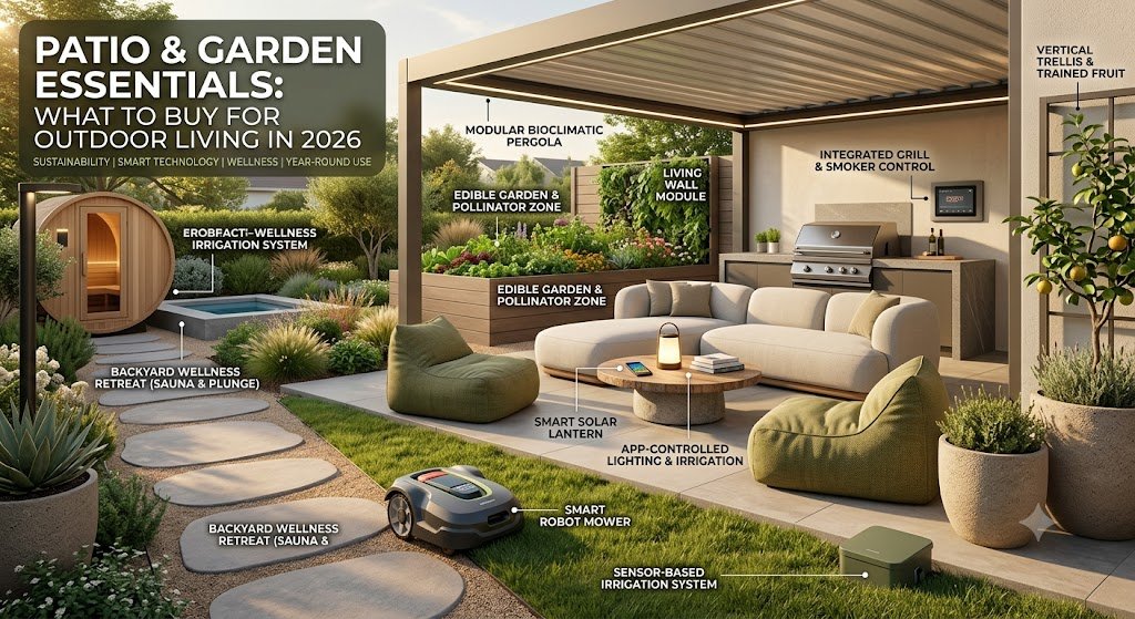 Patio & Garden Essentials What to Buy for Outdoor Living in 2026 | Jogoka