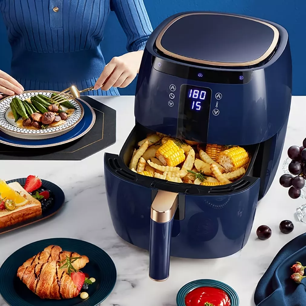 Buy 6.5L Smart LCD Fully Automatic Air Fryer - Touch Control, Multi-functional Cooking Companion Online | Jogoka