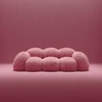 Modern Nordic Plush Sofa Chair