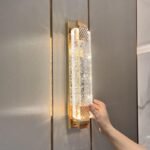 Luxury Crystal LED Wall Lamp - Modern Zinc Alloy Decor Light for Indoor Spaces