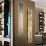 Modern Abstract LED Indoor Painting Wall Hanging Lamp
