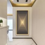 Modern LED Wall Light for Home Interior Painting