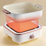 Multifunctional Household Multicooker: Hot Pot, Frying Pan, Soup Stew Pot, Noodles Boiler, Food Steamer